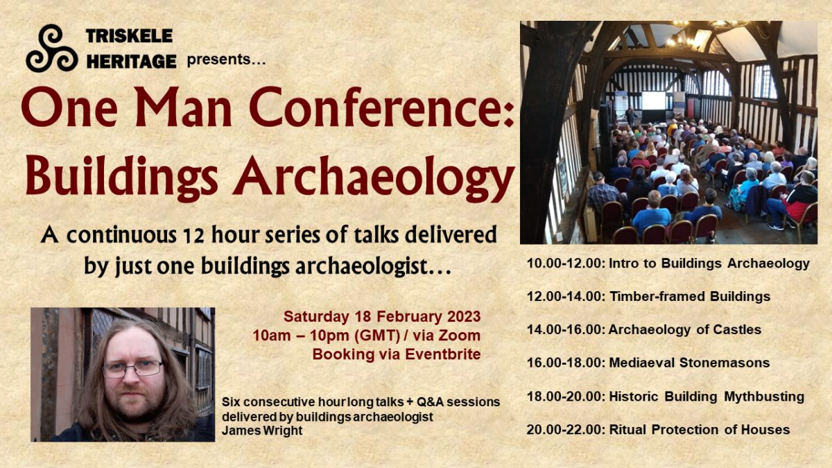 One Man Conference: Buildings Archaeology